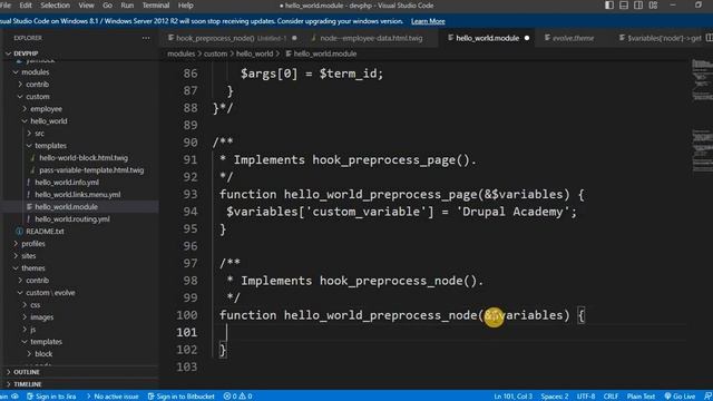 Introduction to hook_preprocess_node in Drupal 8 | Drupal 9 | Drupal 10 смотреть онлайн