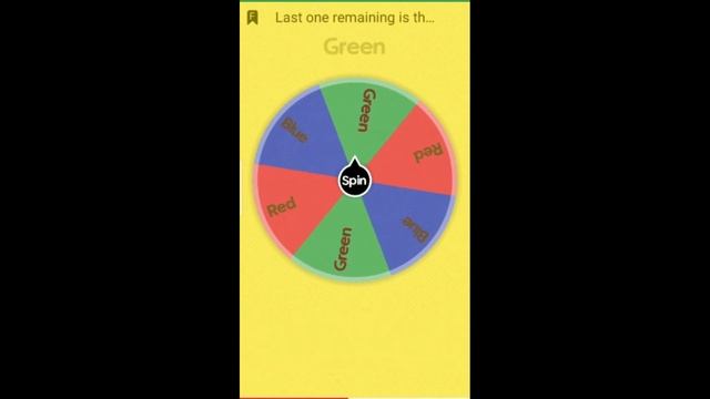 Choose your colour Spin The Wheel Game смотреть онлайн