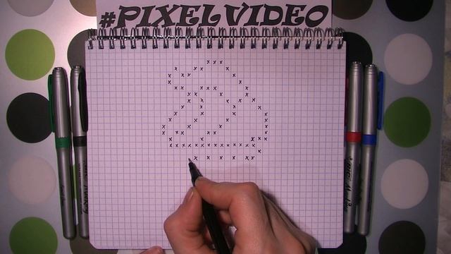 Как Рисовать Мороженое по Клеточкам #pixelvideo смотреть онлайн