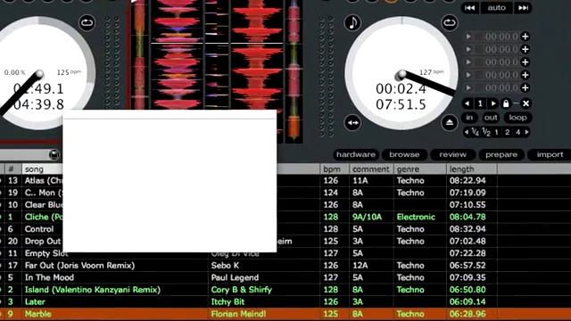 Mac & ScratchLIVE tricks - Hide the waveforms part 2 смотреть онлайн