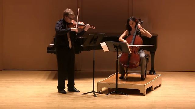 Martinu Duo for Violin and Cello, No 1: Philip Marten and Naomi Benecasa 2/2 смотреть онлайн