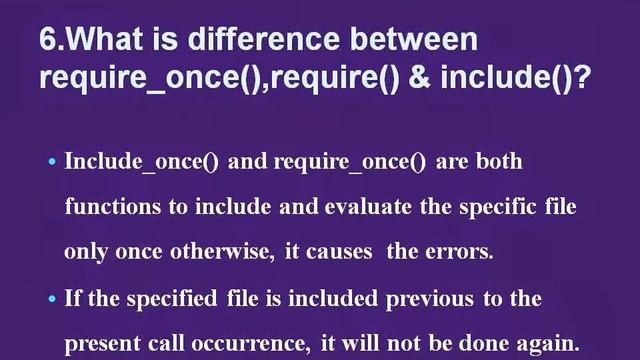 PHP Interview Questions and Answers functionalities of strstr() and stristr() ? смотреть онлайн