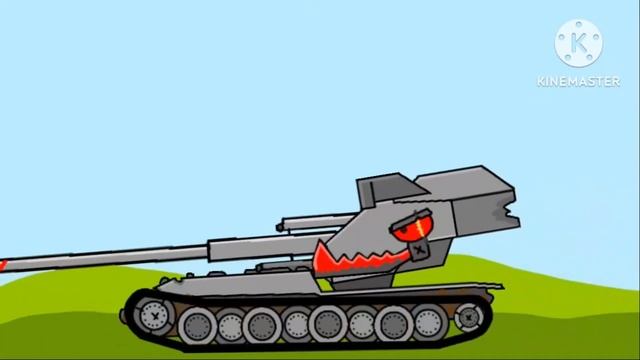 Waffenträger Auf E 100 Анимачя (мултики про танки) (серия-1)