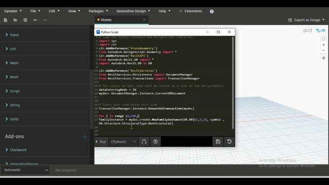Family Instances by Python Scripting in Dynamo in Revit | Revit Python Scripting | Revit API смотреть онлайн