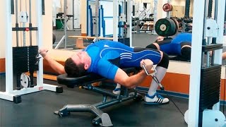 Сведение рук в кроссовере лёжа: техника выполнения смотреть онлайн