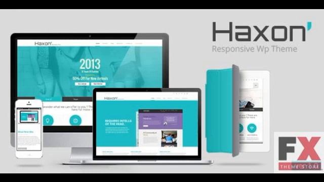Preview Haxon - Responsive Business Theme Corporate - WordPress смотреть онлайн