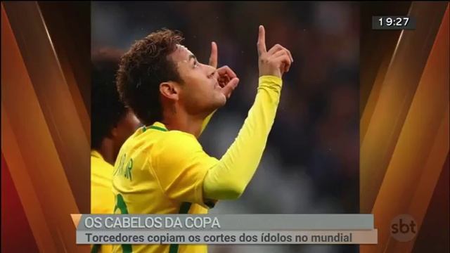 Cabelos da copa: torcedores copiam cortes de jogadores | Jornal SBT Brasília 26/06/2018 смотреть онлайн