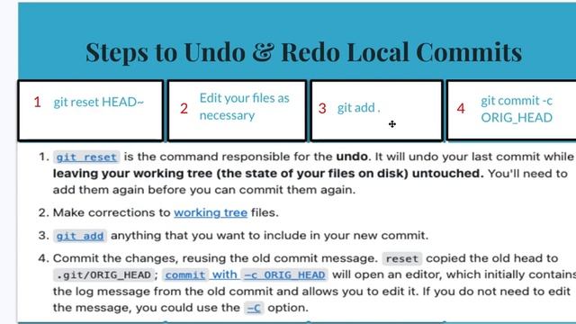How to undo the most recent local commits in Git? смотреть онлайн