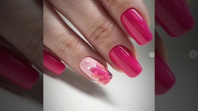 Самый модный маникюр 2021-2022 на короткие и длинные ногти | Главные тенденции модного маникюра 202 смотреть онлайн