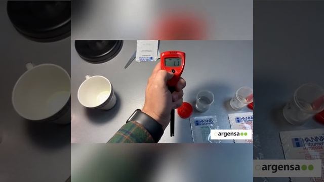 Калибровка PH метра HANNA. Видеоинструкция.