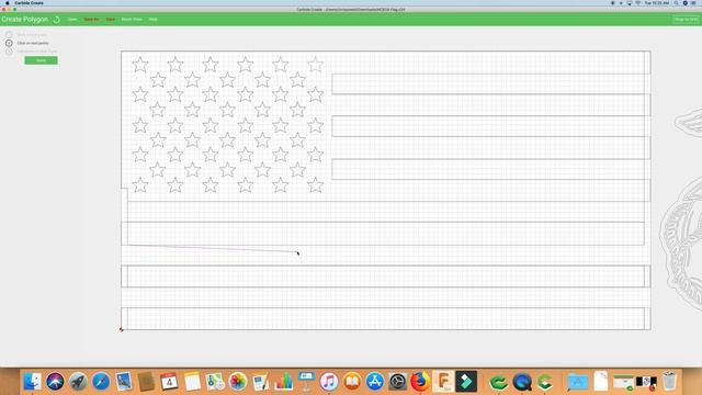 How To Program This Wood USMC American Flag - Carbide Create Tutorial смотреть онлайн