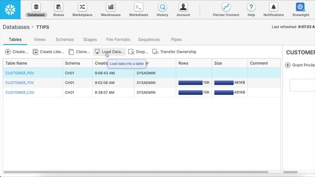 Loading Data Into Snowflake| Upload CSV/GZIP & Large Files | Ch-01 Snowflake Data Loading Tutorial смотреть онлайн