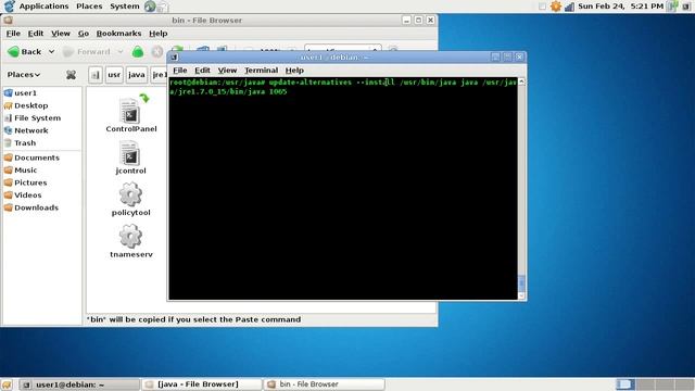 Instalando Java 7 & JavaWeb Plugin en Debian 6 смотреть онлайн