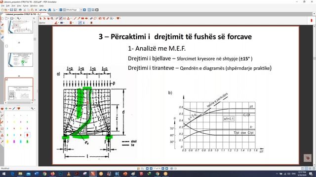 Konstruksione prej betoni te armuar 3 - Data 20/MAJ/2020 "Metoda Strut & Tie" смотреть онлайн