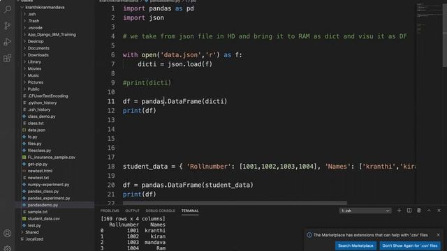 Pandas In Python смотреть онлайн