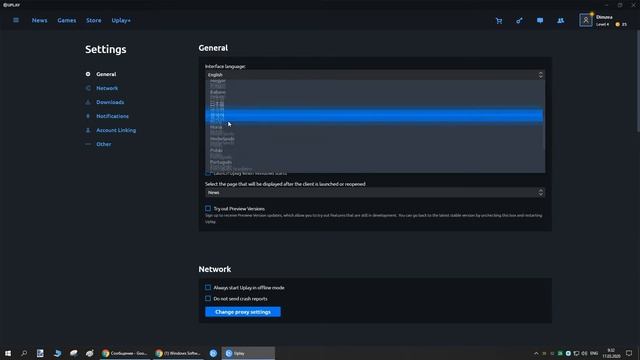 Как Включить Русский Язык в Uplay \ Смена языка в Uplay - Как перевести Uplay на русский.