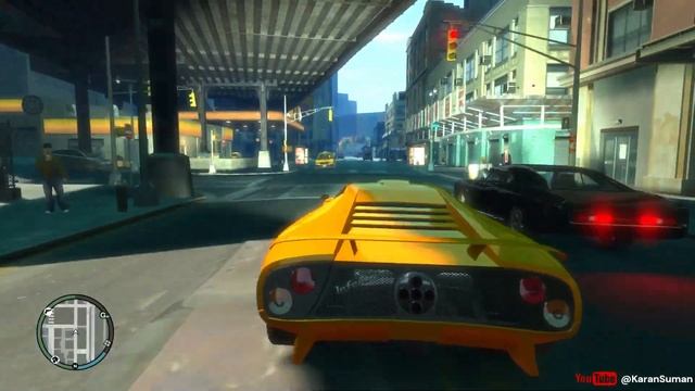GTA 4 Physics ?️| Car, Body Physics, Crashes, Escaping Police And More!|@KaranSuman #gta #pcgaming