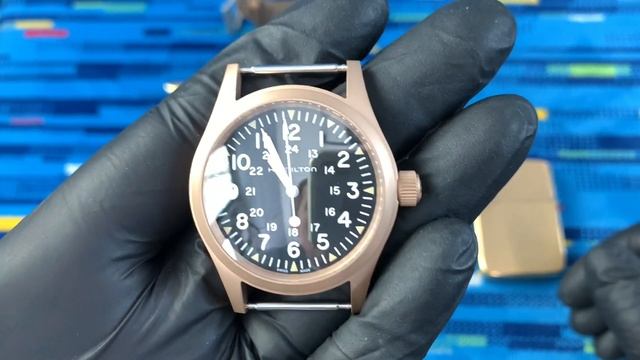 Hamilton Khaki Field Bronze или моя Биздатая Бронза смотреть онлайн