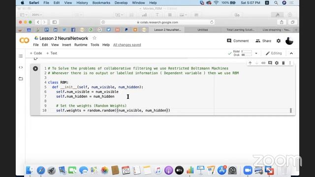 Lesson 3 - Design Restricted Boltzmann Machines for Predicting Collaboration смотреть онлайн