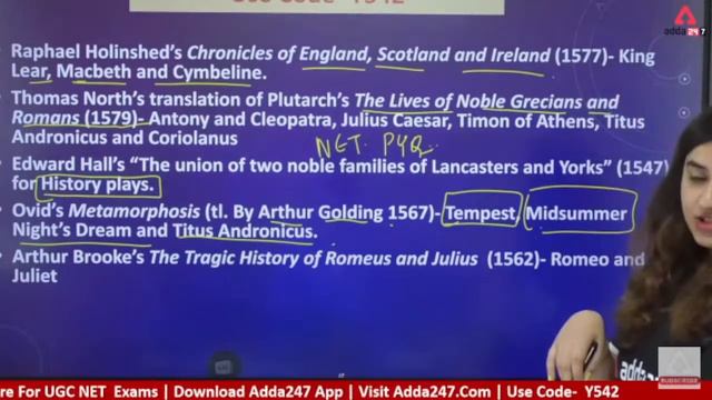 NVS/UP TGT PGT 2022 | TGT PGT English Classes | William Shakespeare #16 | By Aishwarya Puri