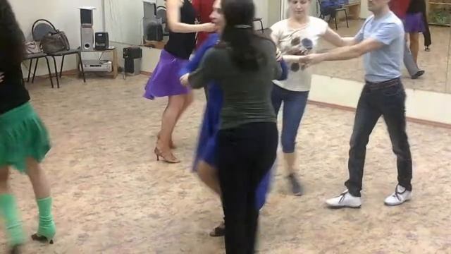 Репетиция флешмоба Сальса Касино 18.03.2015 смотреть онлайн