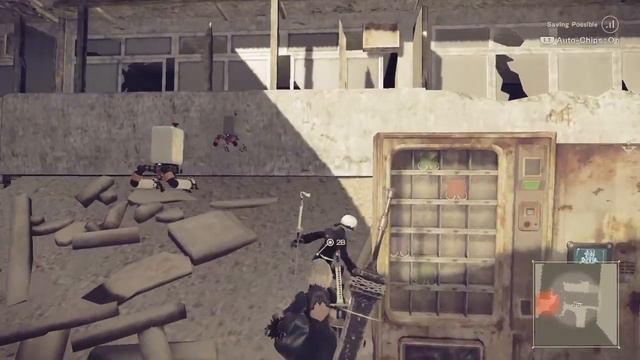 NieR Automata #11.2 - Máquinas da Areia (continuação) смотреть онлайн