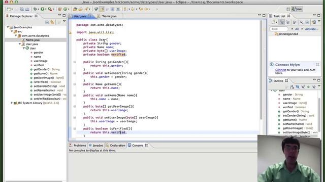 How to Parse JSON with Java (using Jackson and JSONGen) смотреть онлайн