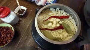 Бомбический борщ в афганском казане !