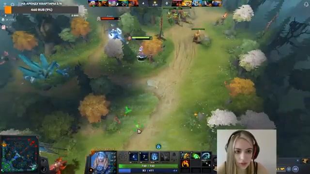 Играем в дотку, болтаем) Пытаемся играть на укулеле! смотреть онлайн