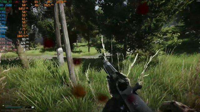 Ryzen 5 2600/5700 XT Escape from Tarkov 0.12.8.9658 (Woods) смотреть онлайн