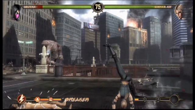 Mortal Kombat 9 Mileena Toilet Paper Costumes On Ps3 смотреть онлайн