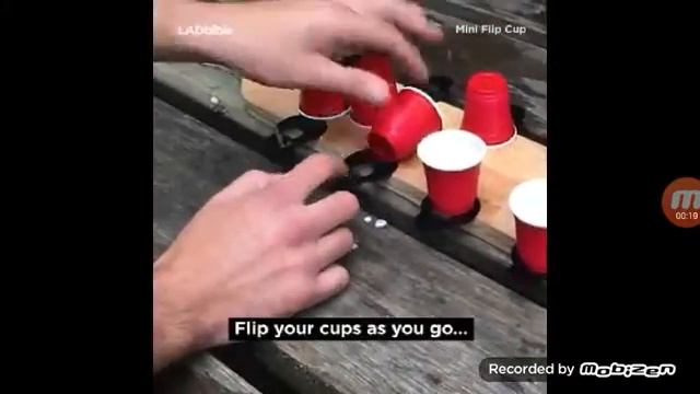 Flipping cup drinking game смотреть онлайн