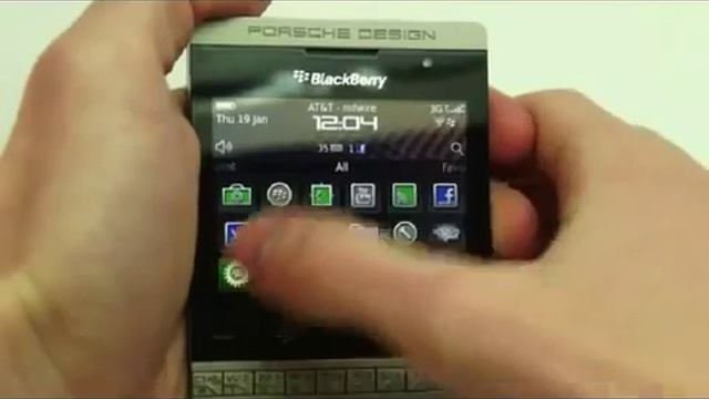 RaHuL.S BlackBerry Porsche Design P'9981 Review