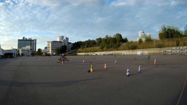 Gymkhana GP 2020 Stage 3. Honda CB300R vs. Lifan KP200 ジムカーナ смотреть онлайн