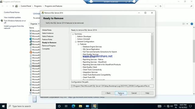 How to remove sql Server | sql server 2014 uninstall | sql server removal troubleshooting смотреть онлайн