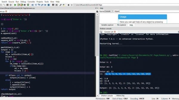 K-Means Clustering in Python with Code Explained