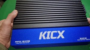 Kicx AP 2.120 AB распаковка, обзор, настройка