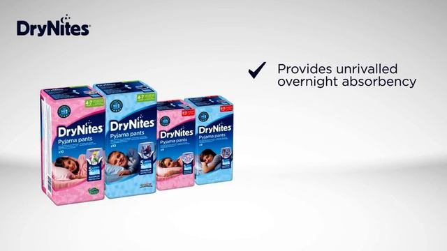 DryNites Pyjama Pants | NPW Video смотреть онлайн