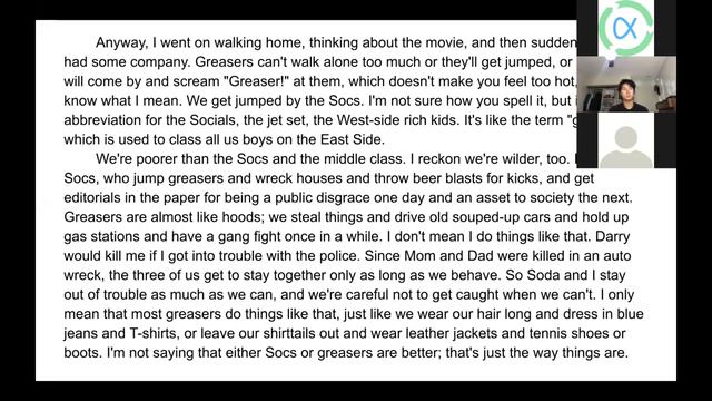 The Outsiders: A Glance Behind the Reading 8/4/20 смотреть онлайн