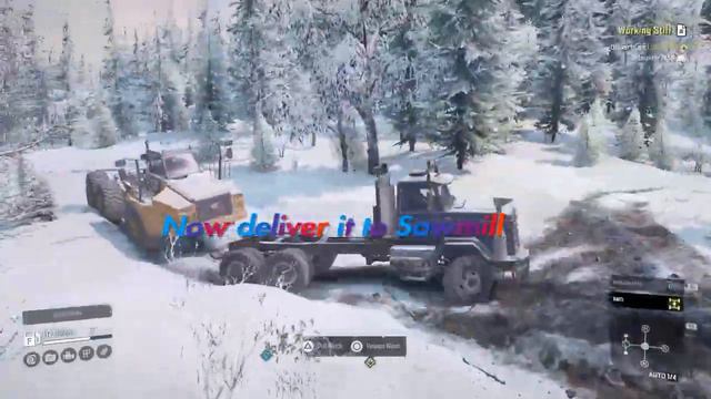 How get the FREE CAT Caterpillar 745C on Snowrunner (Location for the Caterpillar 745C) смотреть онлайн