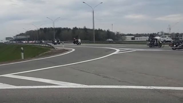 Открытие МОТОШОУ Минск 2018 Проспект Независимости 29 04 2018 смотреть онлайн