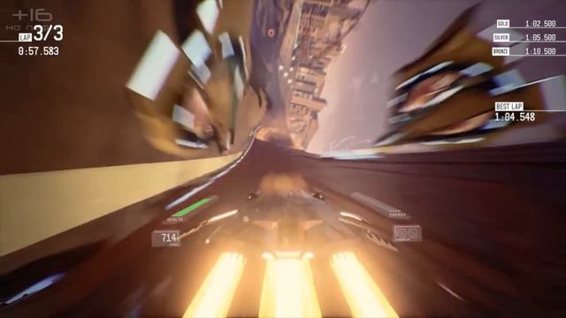 СТРЕМИТЕЛЬНАЯ СУПЕР ГОНКА НА ЛЕТУЧИХ ТАЧКАХ | REDOUT смотреть онлайн