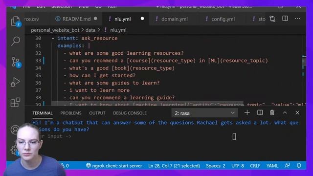 Rasa Livecoding: Custom Action Bug Hunt смотреть онлайн