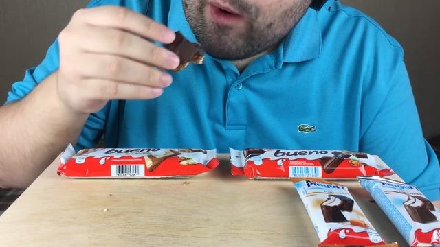 ASMR KINDER DESSERT PARTY (Bueno, Delice, Pingui And Other Kinder) Mukbang *NO TALKING*