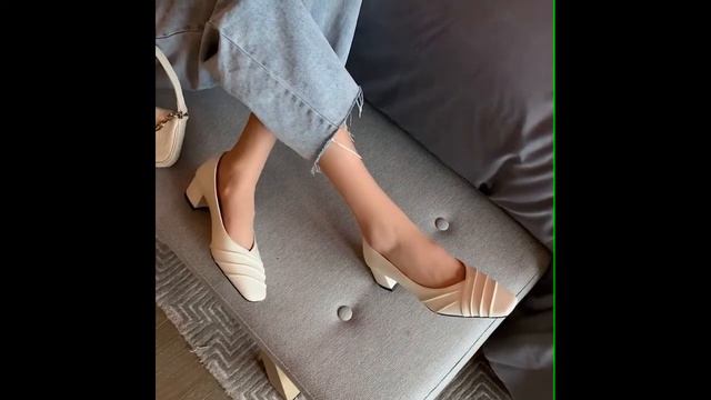 CHIKO MILENA SQUARE TOE BLOCK HEELS PUMPS смотреть онлайн