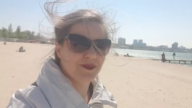 Анапа погода 28.04.19 Центральный пляж НАБЕРЕЖНАЯ от Анапки к Гребенской смотреть онлайн