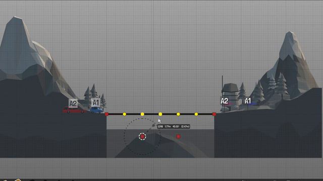 МОЛОДОЙ ИНЖЕНЕР УЧИТСЯ СТРОИТЬ МОСТЫ В POLY BRIDGE #1 смотреть онлайн