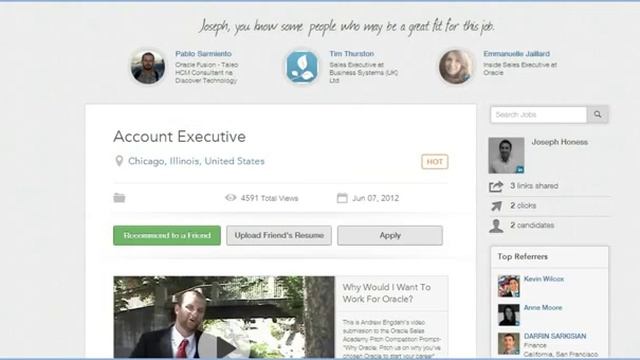 Oracle Social Sourcing смотреть онлайн