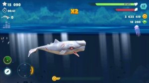 Акула Моби ДИК в Hungry Shark Evolution #10 Онлайн режим с Кидом на Крутилкины