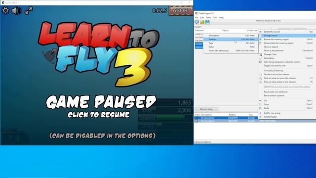 How to Use Cheat Engine in Learn to Fly 3 (STEAM Edition) смотреть онлайн
